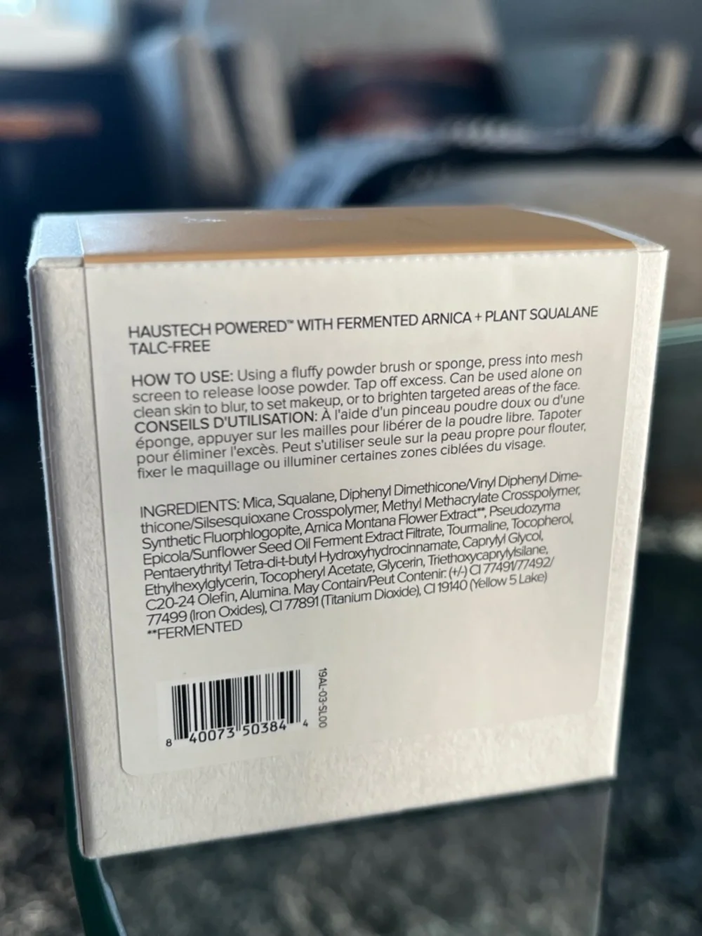 Haus Labs Bio-Blurring Loose Setting Powder — Golden